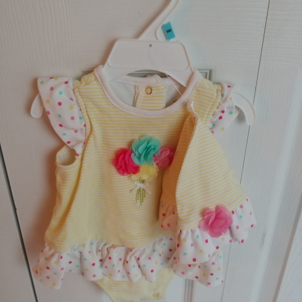 Baby dress and hat